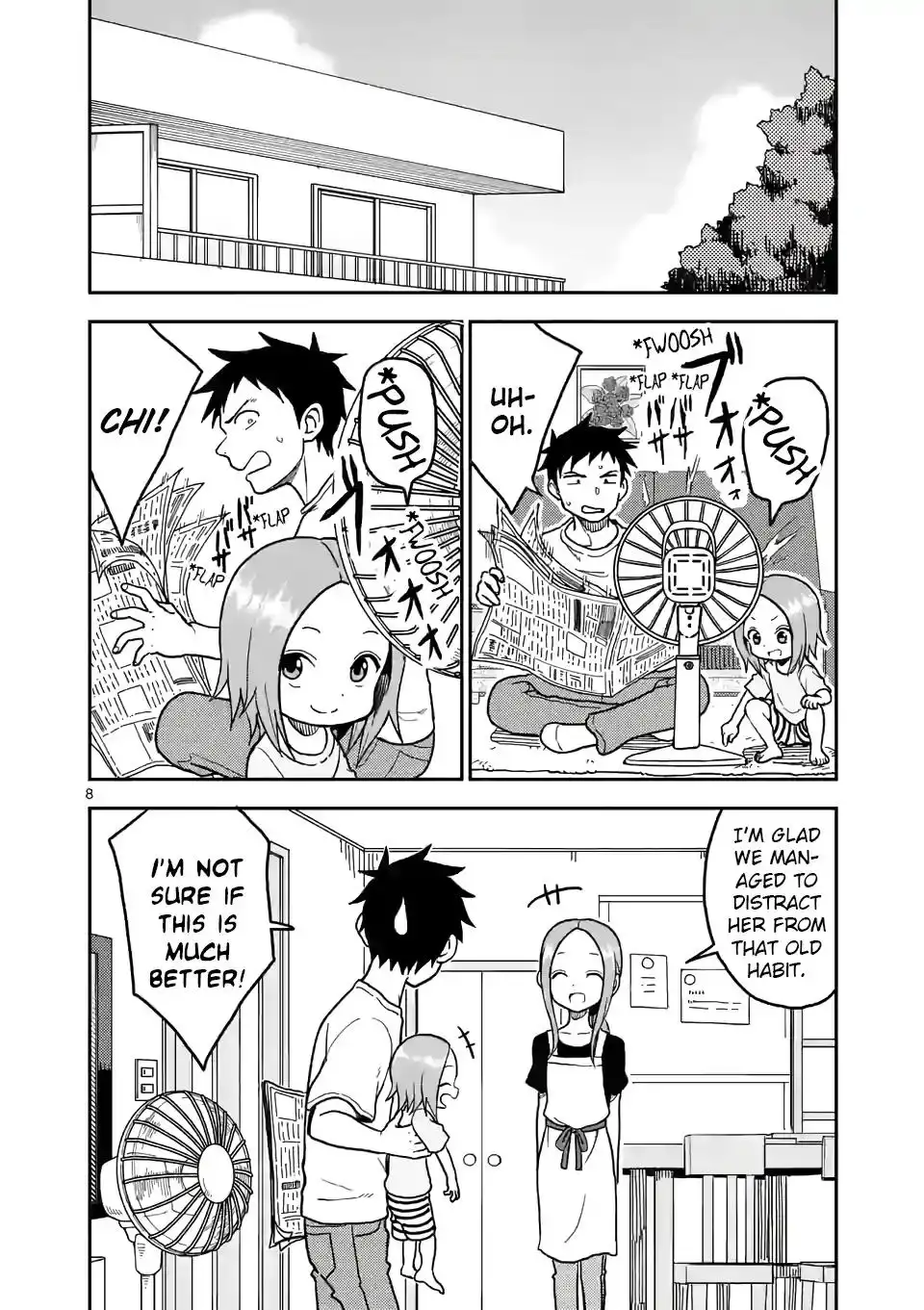 Karakai Jouzu no (Moto) Takagi-san Chapter 104 8